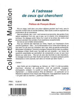 A l'adresse de ceux qui cherchent
