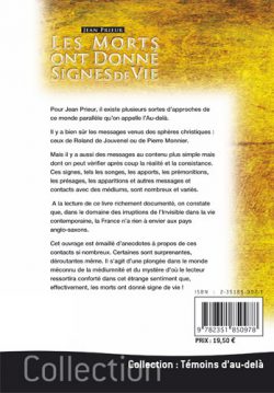Les morts ont donné signe de vie