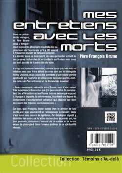 Mes entretiens avec les morts