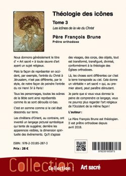Théologie des icônes T3 Les icônes de la vie du christ