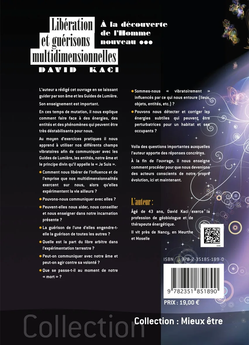 Illustration intérieure du livre « Libération et guérisons multidimensionnelles », JMG Éditions