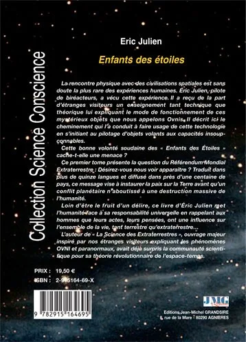 Illustration intérieure du livre « Enfants des étoiles », JMG Éditions