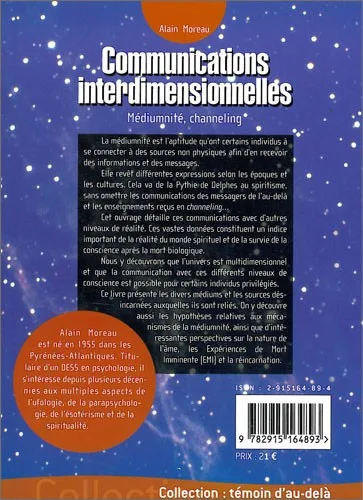 Illustration intérieure du livre « Communications interdimensionnelles », JMG Éditions