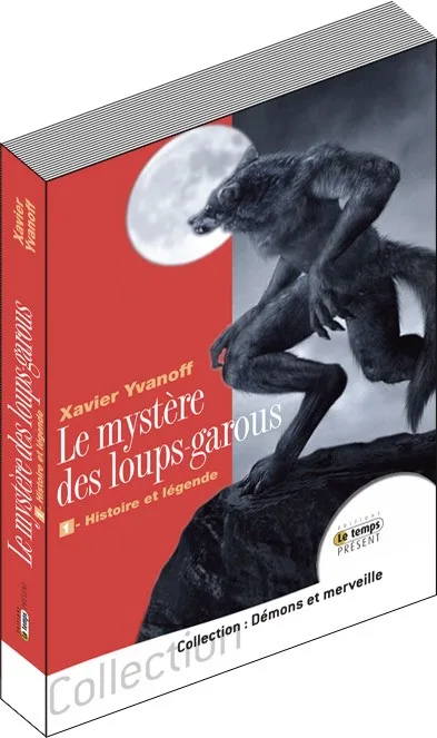 Illustration intérieure du livre « Loups garous et vampires », JMG Éditions
