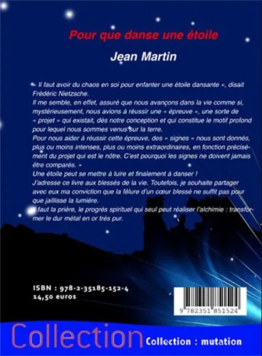 Illustration intérieure du livre « Pour que danse une étoile », JMG Éditions