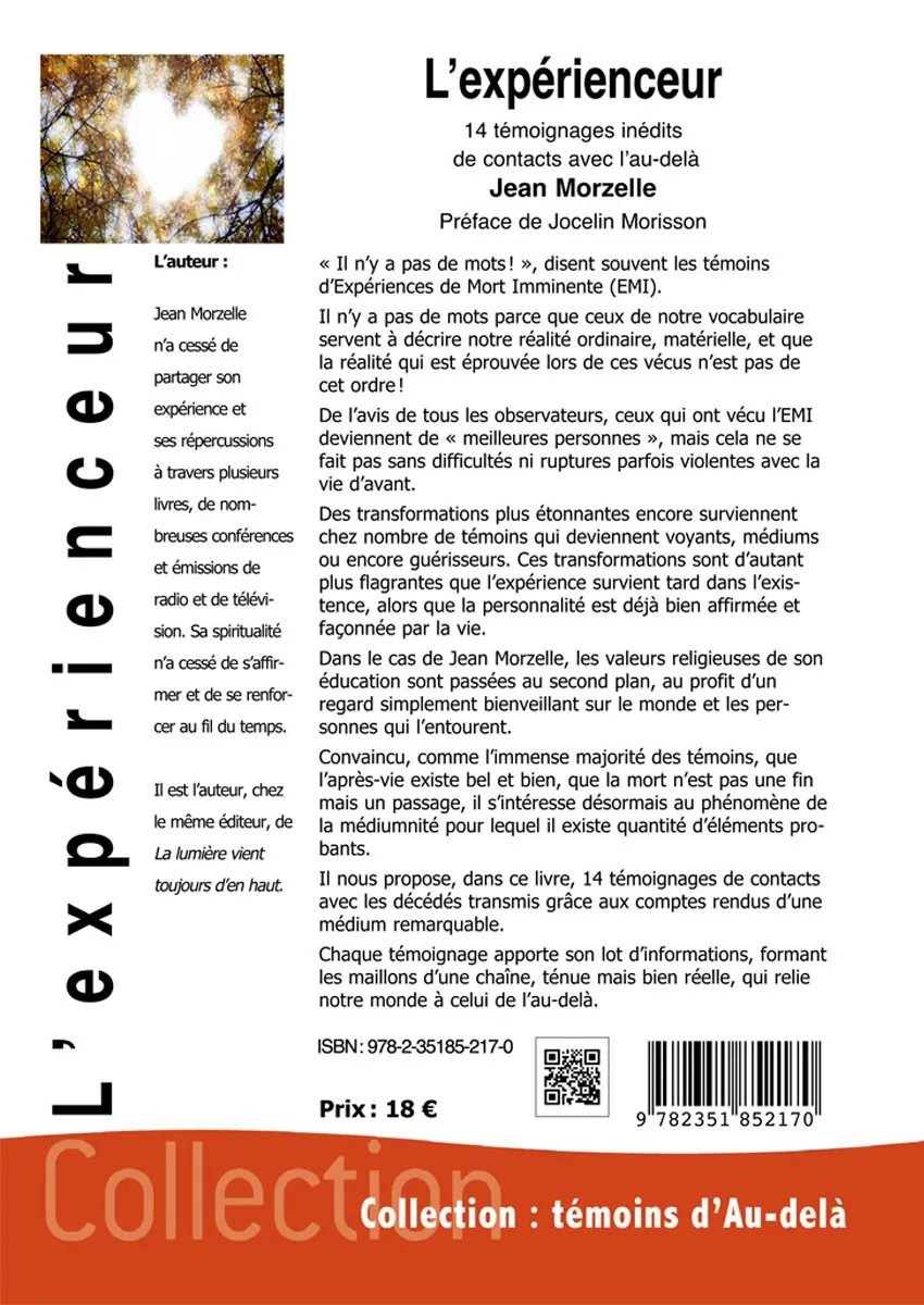 Illustration intérieure du livre « L’expérienceur 14 témoignages inédits de contacts avec l’au-delà », JMG Éditions