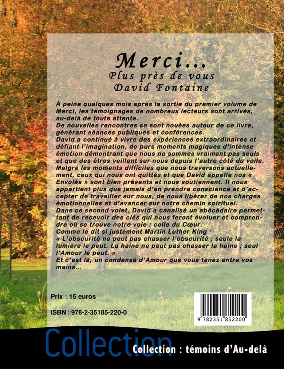 Illustration intérieure du livre « Merci… », JMG Éditions
