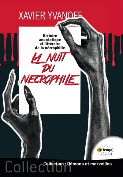 Couverture du livre « La nuit du nécrophile », JMG Éditions