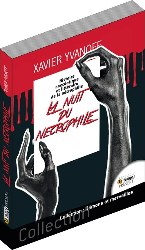 Illustration intérieure du livre « La nuit du nécrophile », JMG Éditions