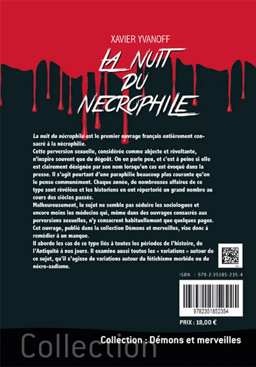 Illustration intérieure du livre « La nuit du nécrophile », JMG Éditions