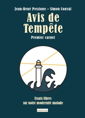 Couverture du livre « Avis de tempête, Premier carnet », JMG Éditions