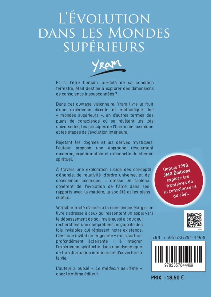 Illustration intérieure du livre « L’Évolution dans les Mondes supérieurs », JMG Éditions