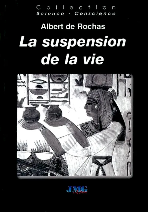 Couverture du livre « La suspension de la vie », JMG Éditions